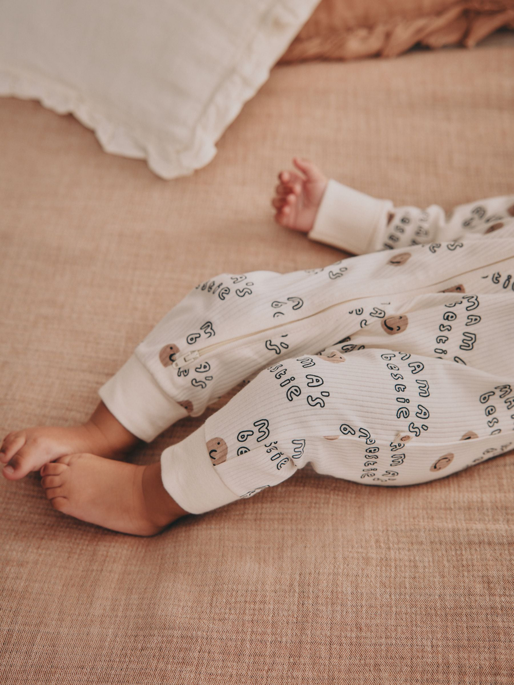 Комбинезон / Cлип малышей Next AW3-263, Кремовый