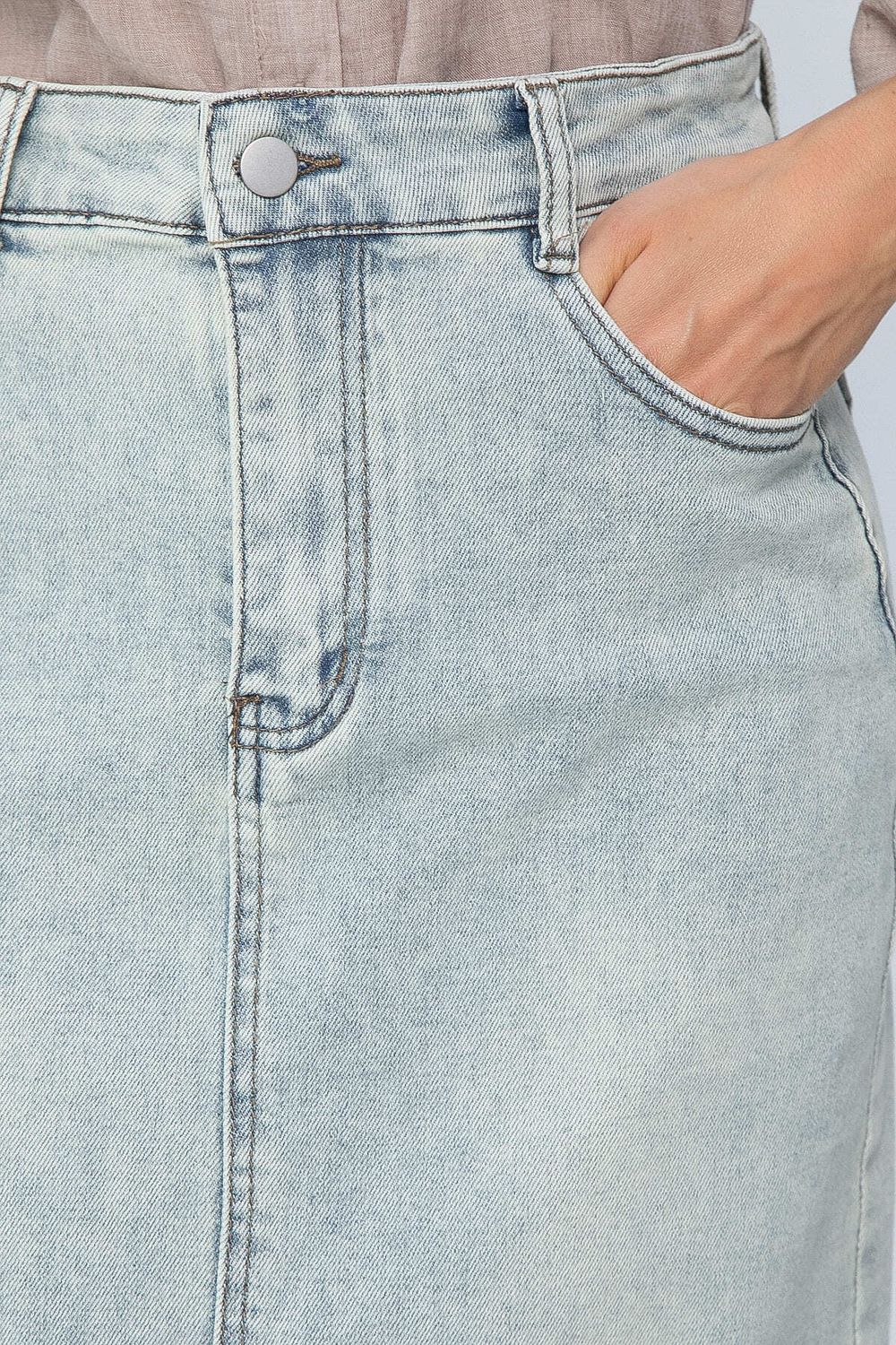 Юбка Мюнхен (голубо-зеленая) Ю13644-4М LT Collection