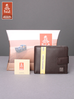 DKB1101R Castanho - Портмоне Dakar с RFID защитой