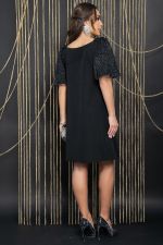 Платье Блестящая идея (черное) П11729 LT Collection
