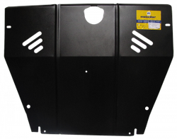 Защита картера Двигателя, КПП. 2 мм, Сталь. для Hyundai Matrix 2001-2010 MOTODOR.00910