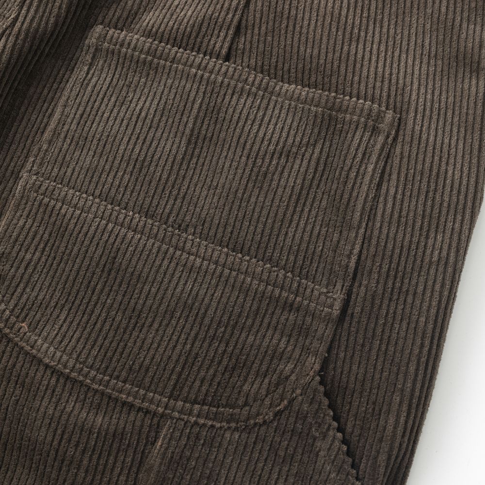 Шорты Ymkashix Nineties Velvet темно-коричневые