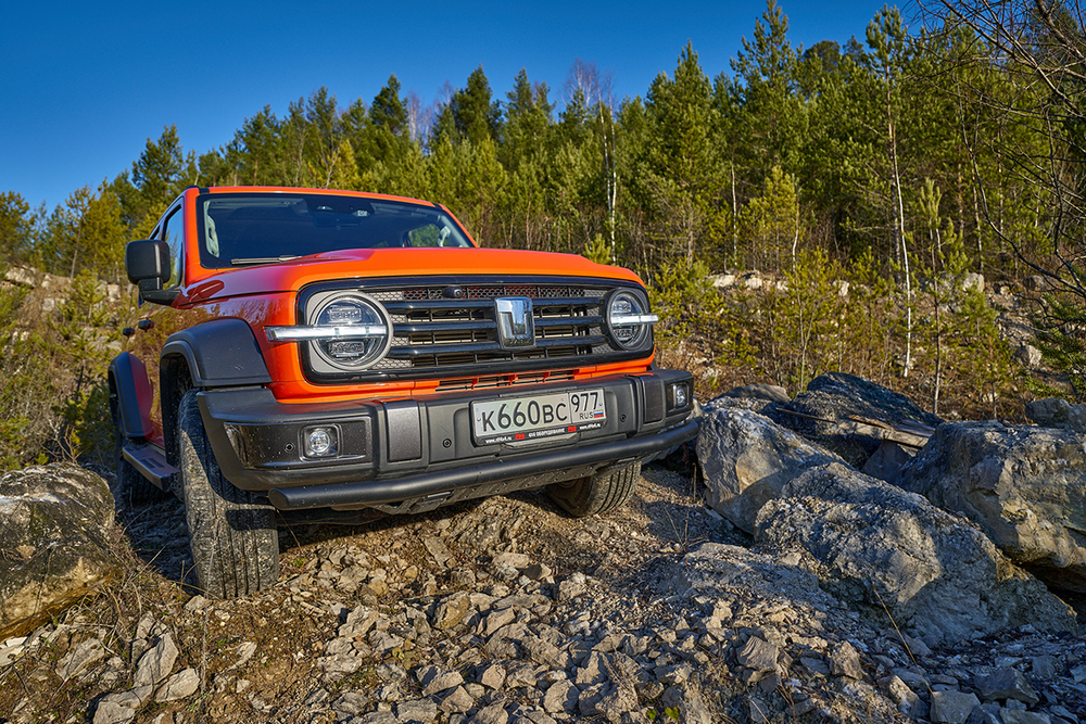 Бампер силовой передний/защита штатного бампера TANK 300 c защитой радиатора (устанав. только с площадкой под лебёдку RIFT30-30000) РИФ