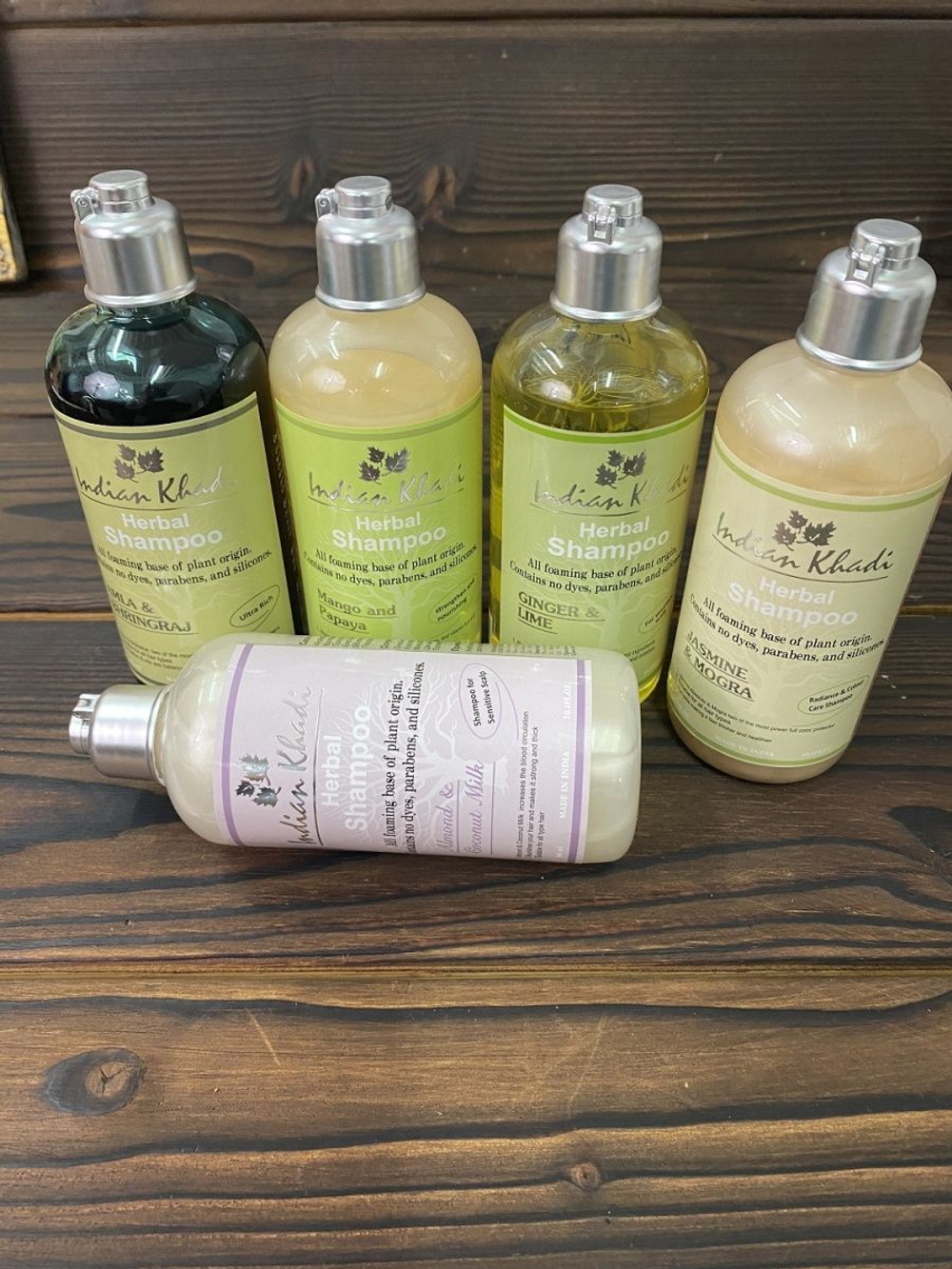 Шампунь жасмин и могра Indian Khadi