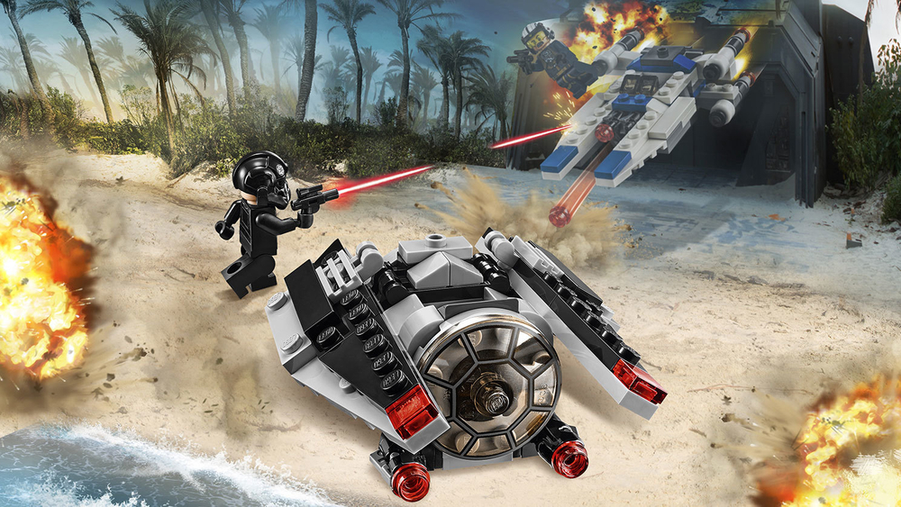 LEGO Star Wars: Микроистребитель-штурмовик TIE 75161 — TIE Striker™ Microfighter — Лего Звездные войны Стар Ворз