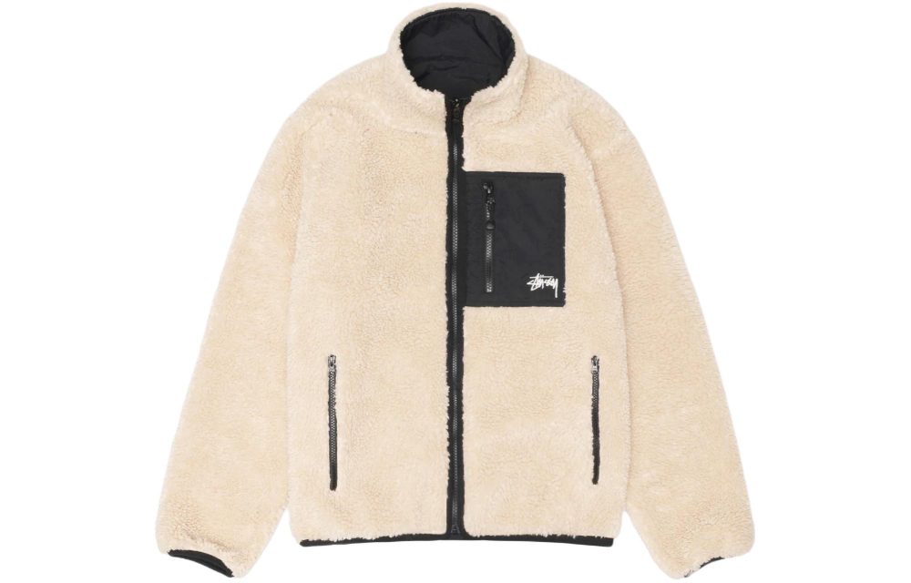 Куртки Stussy FW24 SHERPA REVERSIBLE JACKET, 118529