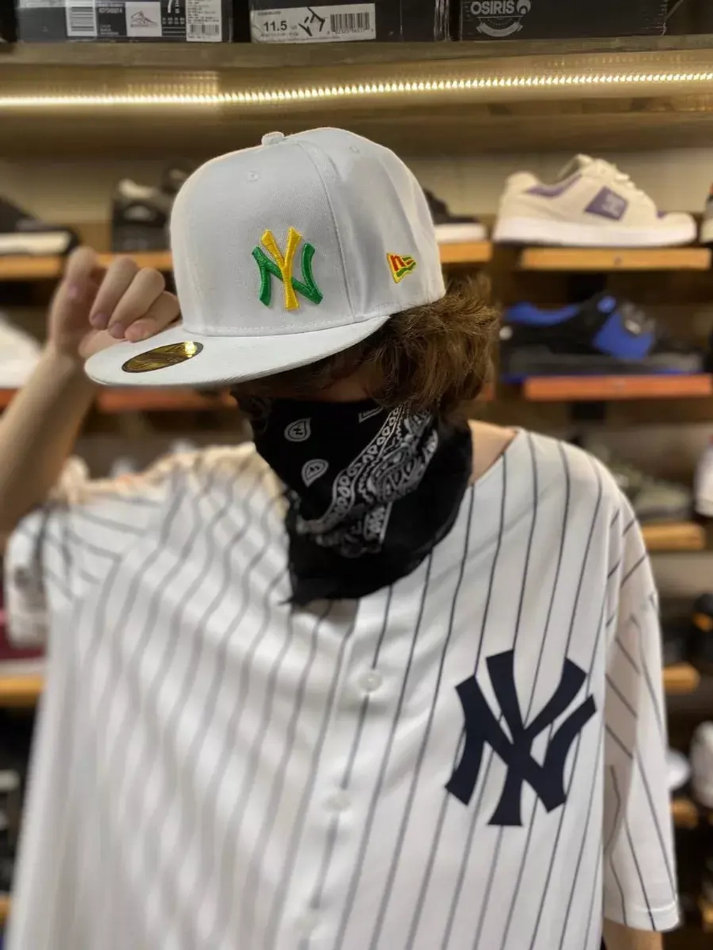 Скейтерская кепка Yankees y2k от Savitar