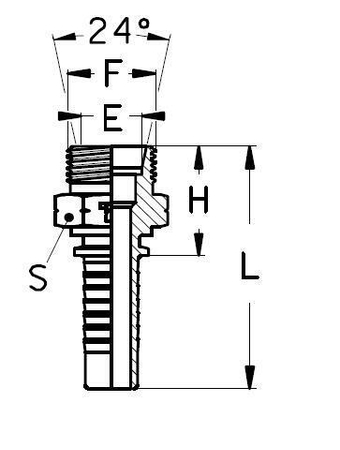 Фитинг DN 20 DKO-L (Ш) 30x2 22