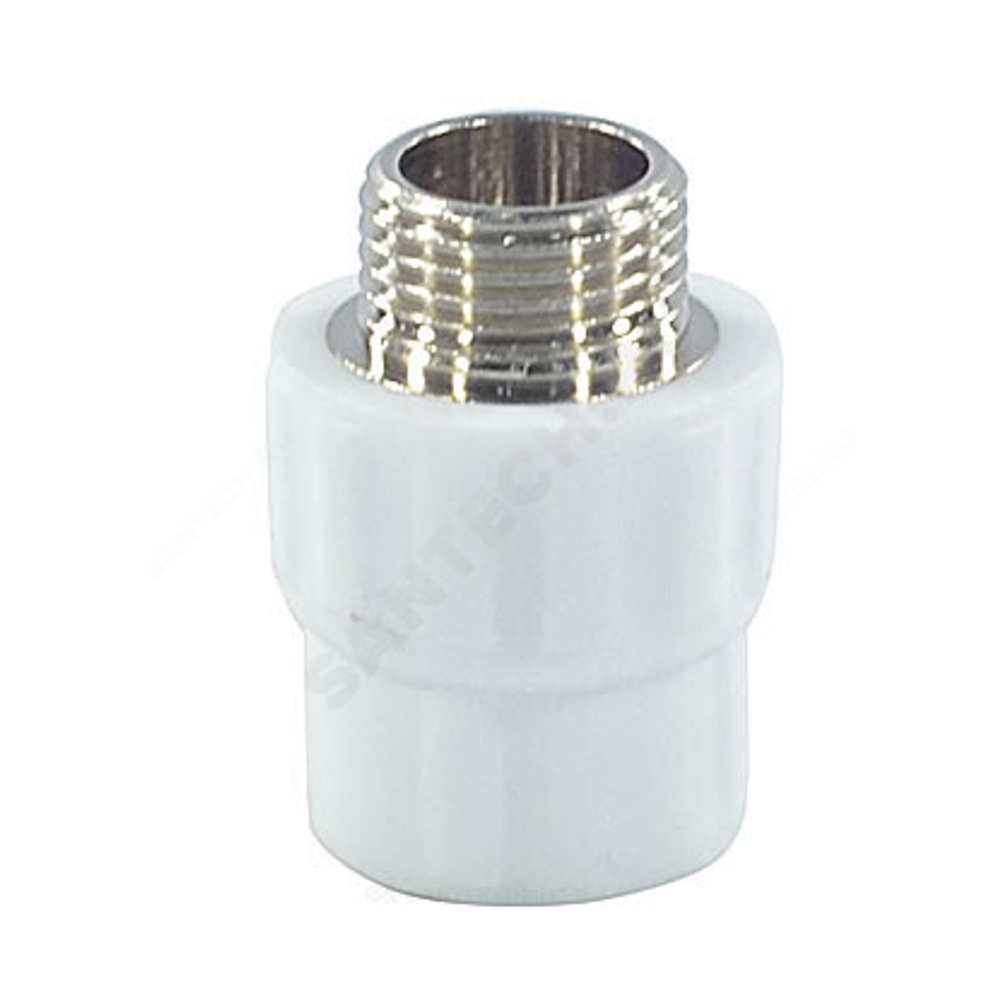 Муфта PP-R комбинированная белая Дн 25х1/2" НР PRO VALFEX 10130125-PRO