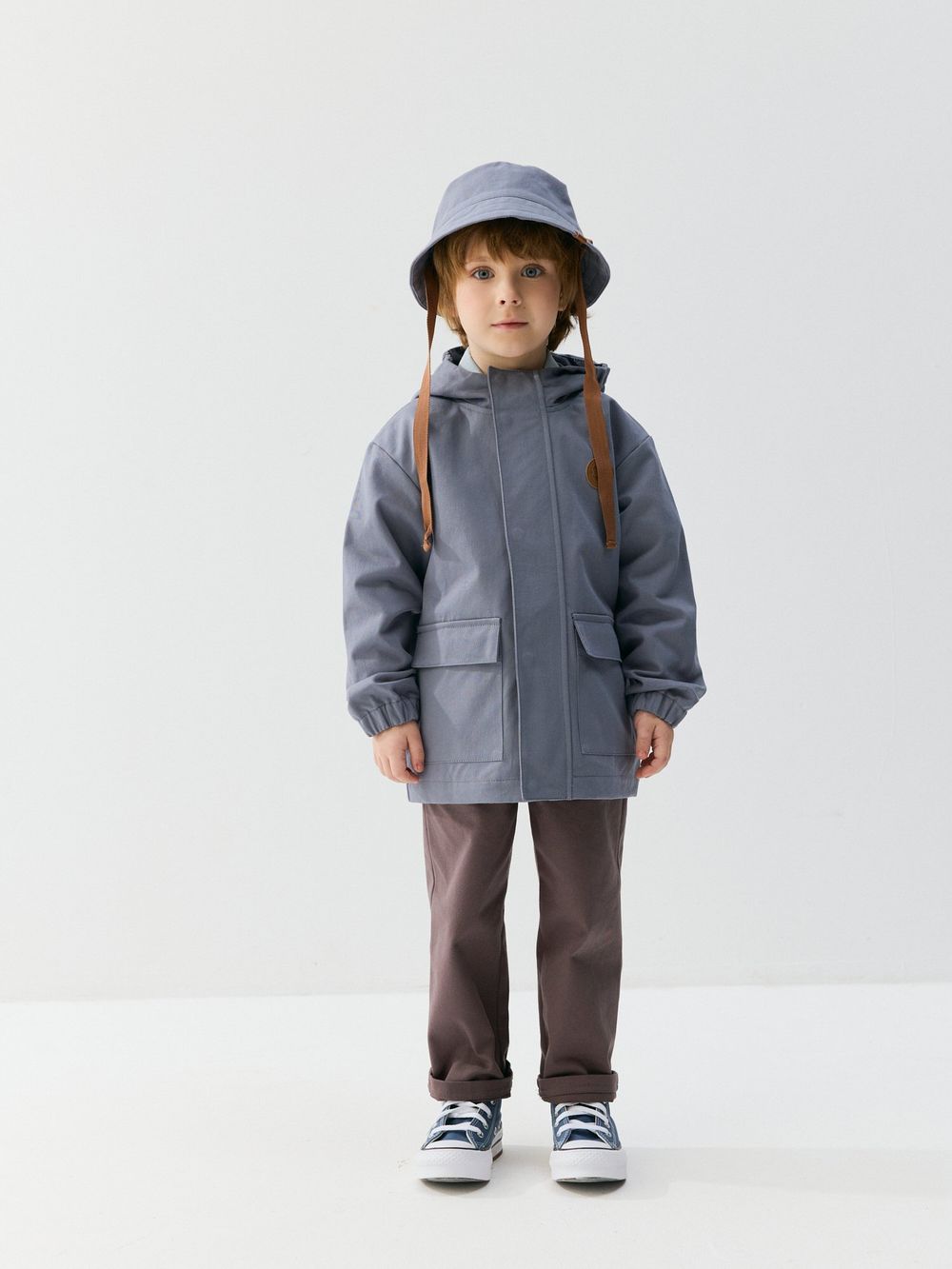 Ветровка хлопковая "Графит"