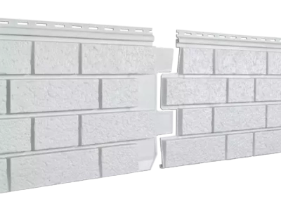 Сайдинг Ю-Пласт "Стоун-Хаус С-Лок" Серия КЛИНКЕР дымчатый