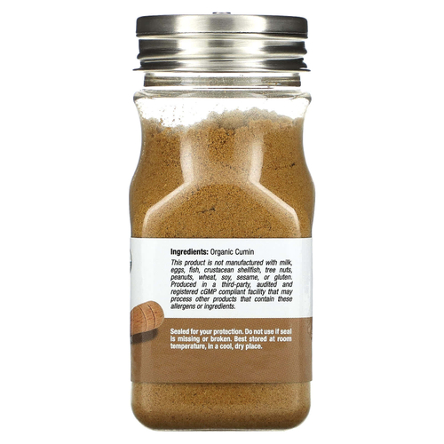 California Gold Nutrition, Foods, органическая зира, 74 г (2,64 унции)