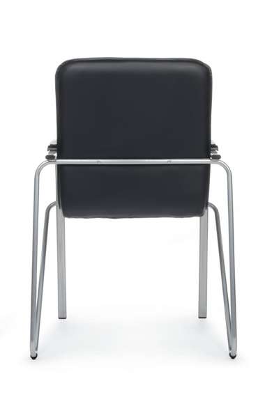 Стул Самба с пластиковыми подлокотниками SMB-03 Черный