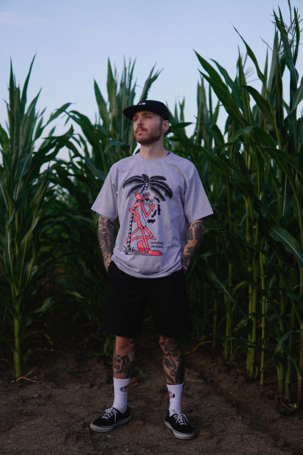 Футболка Pink Panther Серая - фото 4