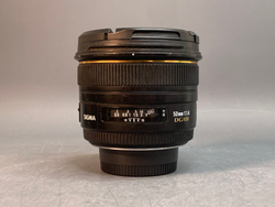 Sigma AF 50mm 1.4 EX DG HSM Nikon F, царапины на линзах