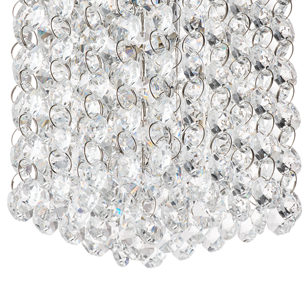 795414 Подвес CRISTALLO 1х40W G9 ХРОМ