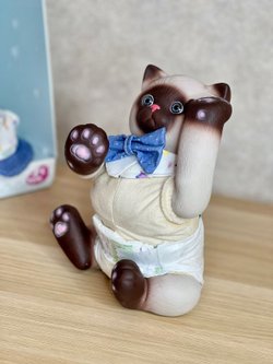 Игрушка мягконабивная 35см AniReal Кошечка (60131)