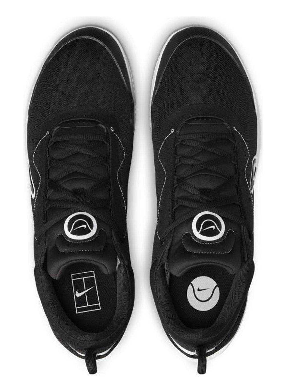 Мужские кроссовки теннисные Nike Zoom Court Pro Clay - черный