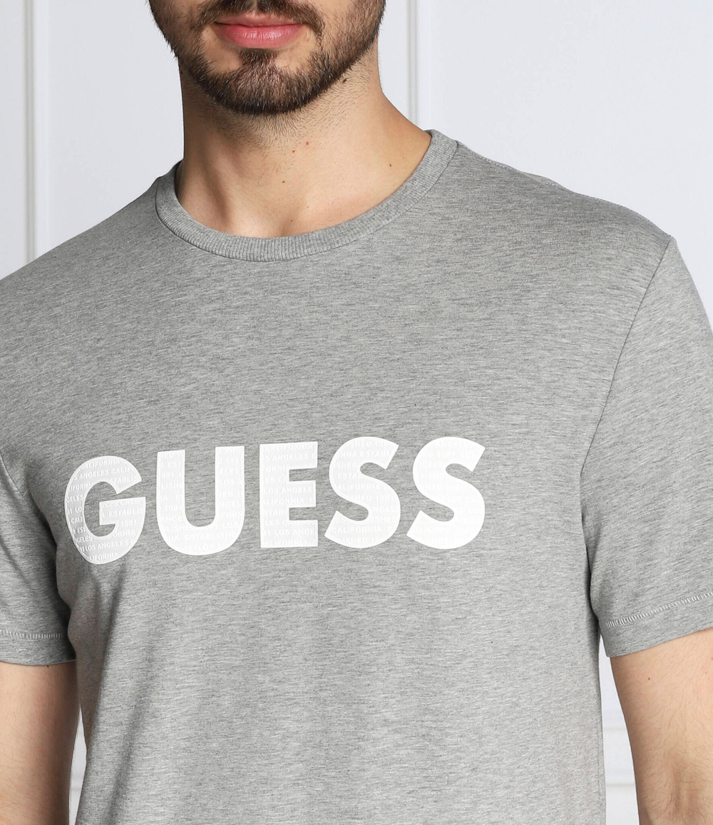 футболка labyrinth GUESS - серый(M2YI42 J1311)