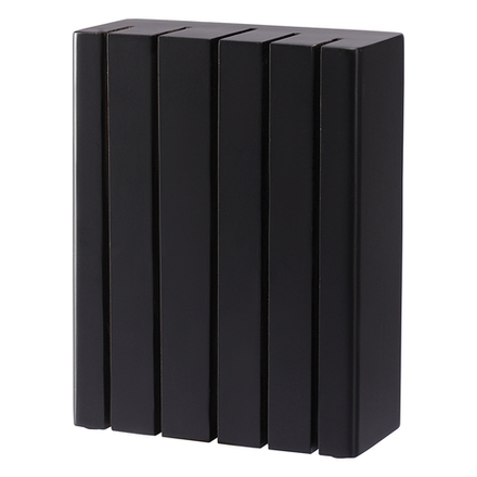 Подставка для ножей hevea, черная