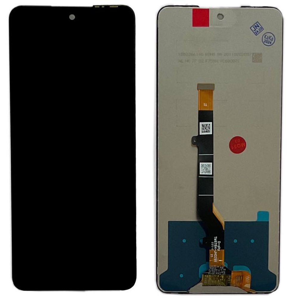 Дисплей для Tecno Camon 18/Camon 18P с тачскрином Черный - OR