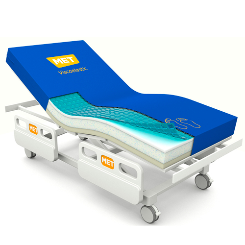 Двухсторонний матрас с вискоэластичной и гелевой поверхностями MET 3D GEL