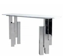 Консоль Round Silver, 150х79 см