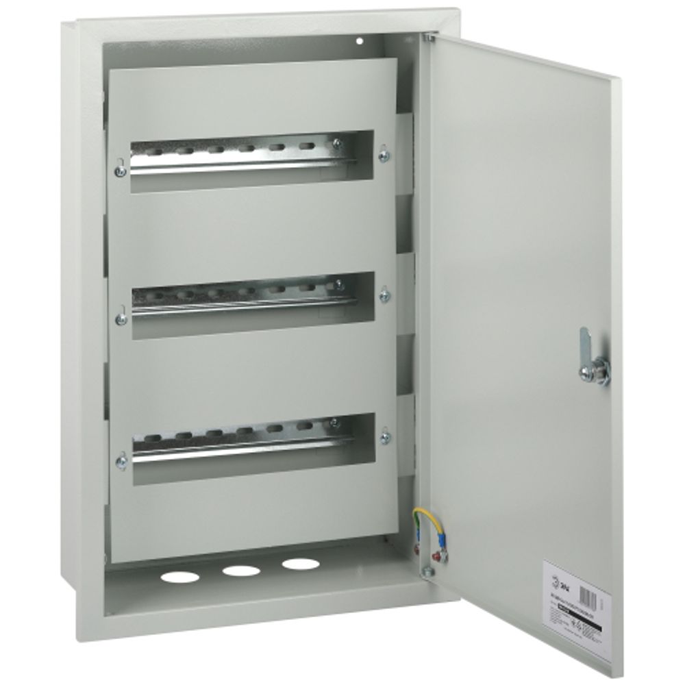 Корпус металлический встраиваемый ЭРА ЩРВ-36 (500х300х120) IP31 УХЛЗ серый | Корпуса металлические модульные