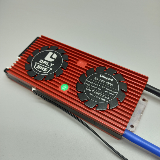 Плата LiFePo4 BMS daly 8s24v 100A с термодатчиком