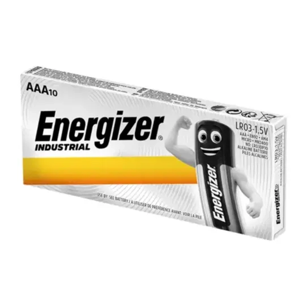 7638900361063 Energizer Industrial LR03/AAA 10PCS элемент питания