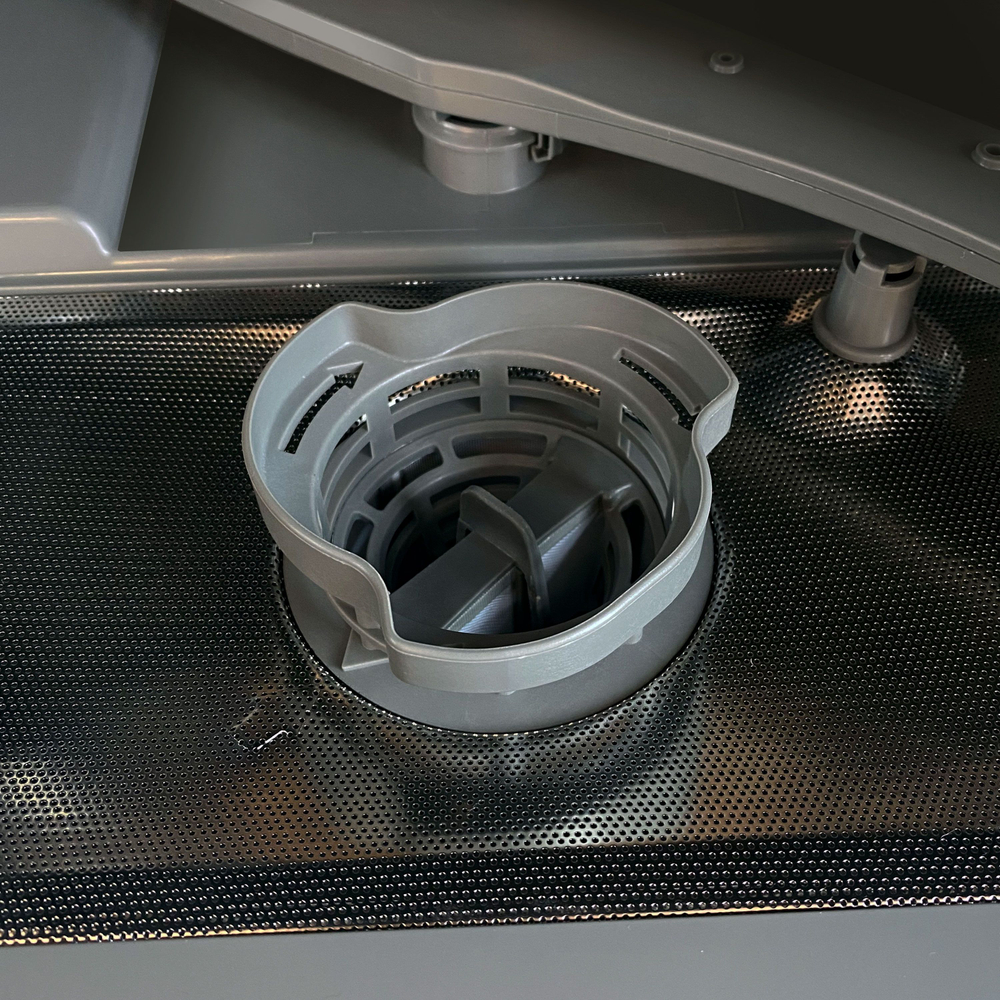 Посудомоечная машина Ginzzu DC361 компактная, 6 комплектов, средство 3в1