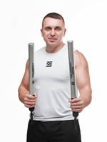 Палки тренерские Tomorrow Star серебро NEW пара