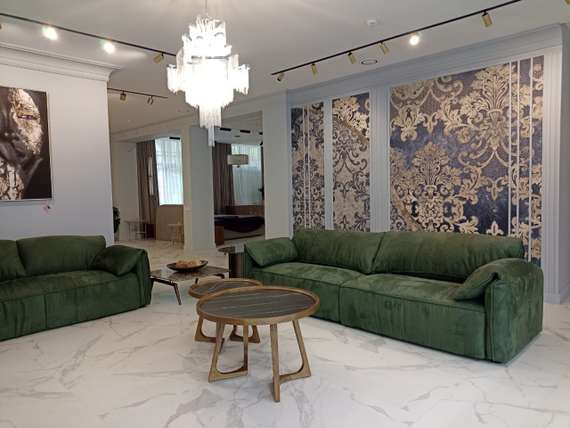 Четырехместный диван Sove, 285 см, темно-зеленый