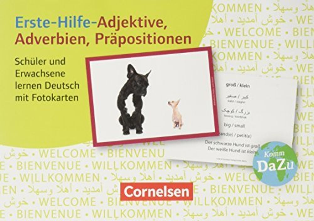 Fotokarten Erste-Hilfe- Adjektive 100 St.