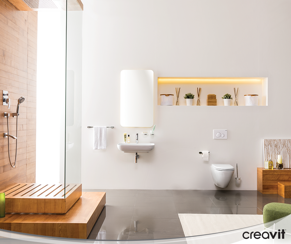 УНИТАЗ ПОДВЕСНОЙ CREAVIT VITROYA VT325.00100 03161