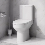 Унитаз-компакт AM.PM Spirit 2.0 C708600WH белый, с бачком, безободковый