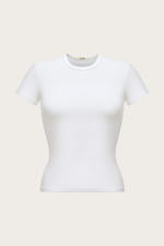 Футболка из вискозного трикотажа