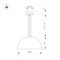 Подвесной светодиодный светильник Arlight SP-RESTO-HANG-R500-30W Warm3000 039697