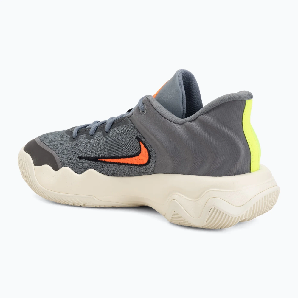 Баскетбольные Кроссовки Nike Giannis Immortality 4 cool grey/volt/total crimson