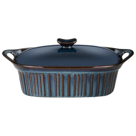 ФОРМА ДЛЯ ЗАПЕКАНИЯ С КРЫШКОЙ REACTIVE BLUE 33*23*9,5/13 СМ 2000 МЛ