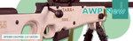 Снайперская винтовка AWP от TARG - деревянный конструктор, сборная модель, 3d пазл