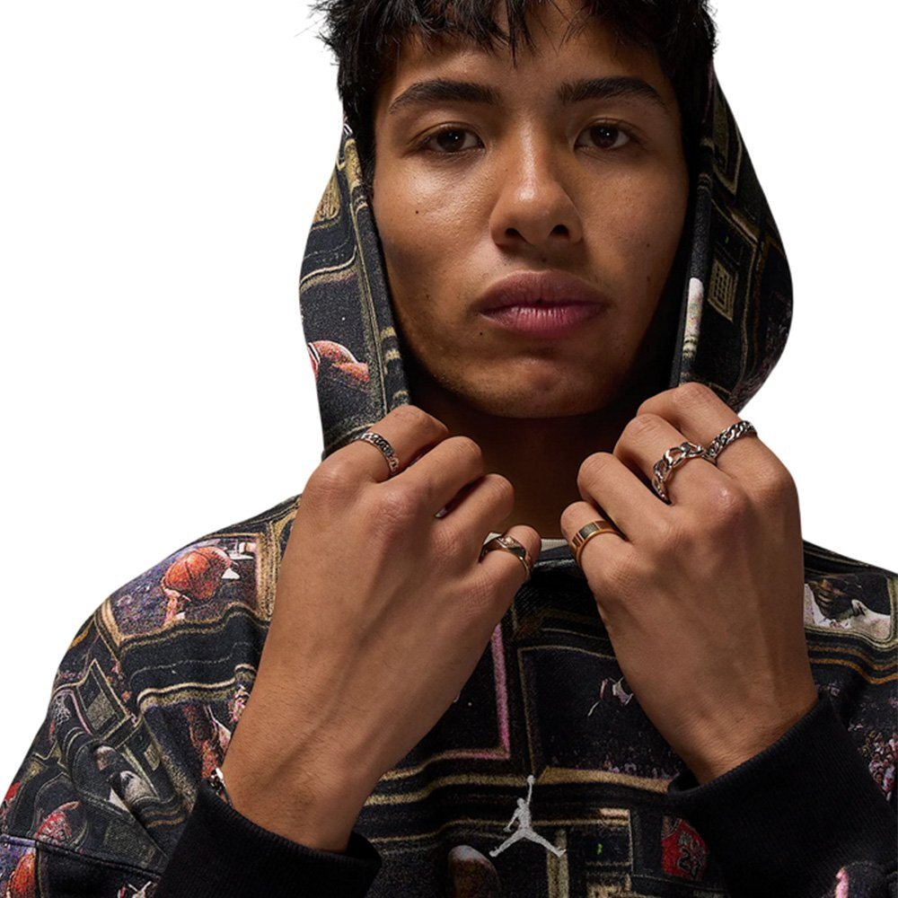 Баскетбольная толстовка Jordan Brooklyn Fleece Multicolor sweatshirt