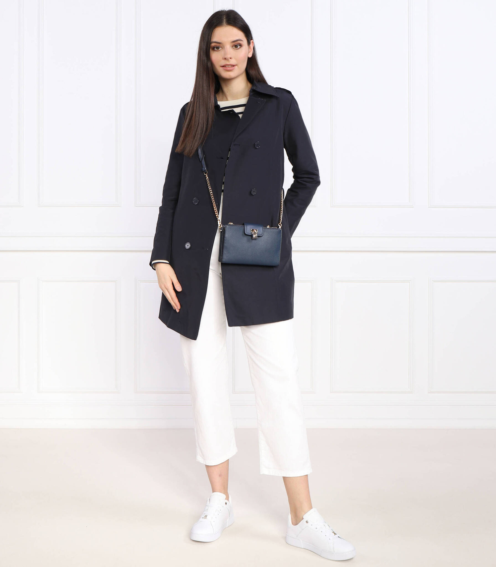 кожаная сумка-мессенджер Michael Kors - темно-синий(32S3GR0C1L)