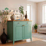 Комод, 108х41х98, Саргас, с ящиками, для одежды и игрушек, в прихожую, деревянный, эвкалипт, Dipriz