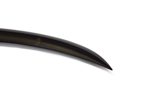 Лип спойлер v.2 глянцево - черный для Mercedes GLC class W253 coupe