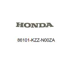 86101-KZZ-N00ZA. MARK, HONDA (70MM) *TYPE1*