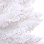 Ёлка «Звон вьюги» 210 см, ПВХ (1154 веток), белый иней, Белый