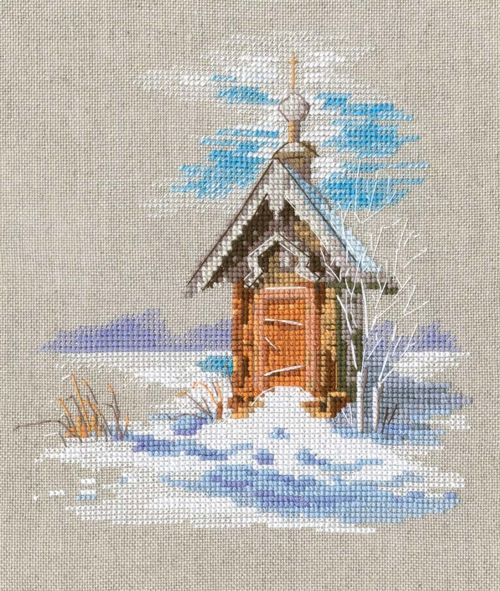 "Святой источник"-M734 вышивка