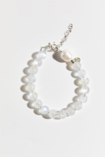 Браслет I AM THE ALTAR из лунного камня