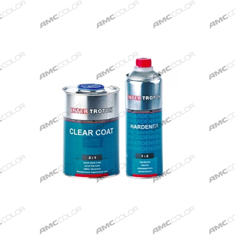 IT CLEAR COAT 2K Прозрачный акриловый лак HS 2:1 (1 л.) + отв 0,5л